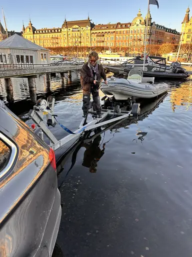 Nu är alla båtar på plats inför vintern!!!