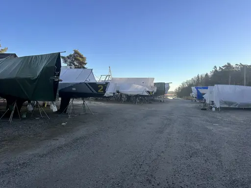 Nu är alla båtar på plats inför vintern!!!
