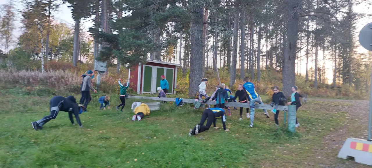 Burpees med parkour hösten 2023