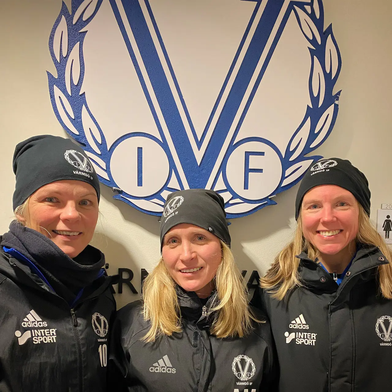 fr.v. Monica Rodahl, Sofia Törnberg och Sandra Lindeborg