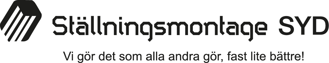 Ställningsmontage Syd