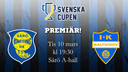 Premiär för Damerna i Svenska Cupen