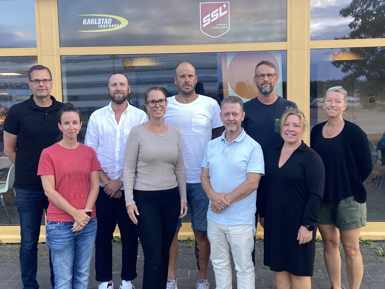 Bakre raden från vänster: Marcus Adolfsson, Olof Ljungberg, Rickard Törnqvist, Jonas Kihlström, Malin Knutz. Främre raden : Hanna Norell, Maria Ekängen, Jimmy Sander, Maria Frisk