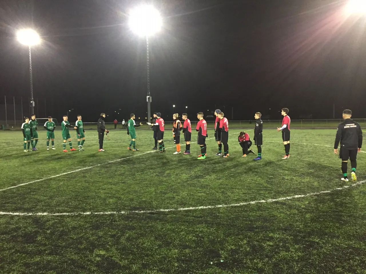 Kvällens bortamatch mot Olympic U17/J slutade med en 2-0 förlust (1-0).