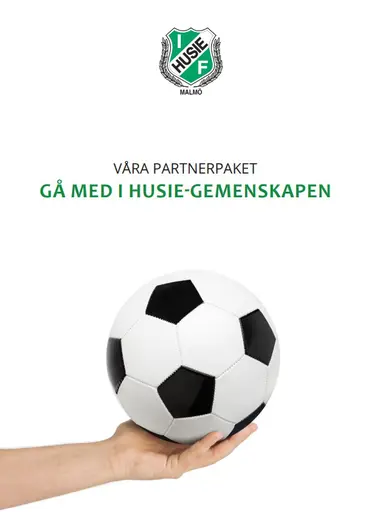 Vi finns på Husiegård IP - välkomna till oss!