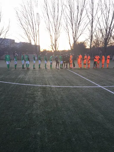 Ett ungt Husie tog ledningen två gånger i matchen mot Rosengårds FF, en av favoriterna i femman i år..