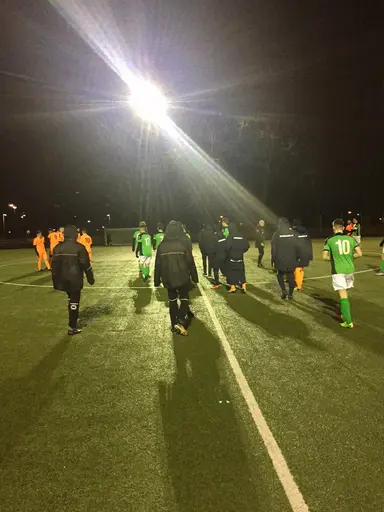 Ett ungt Husie tog ledningen två gånger i matchen mot Rosengårds FF, en av favoriterna i femman i år..