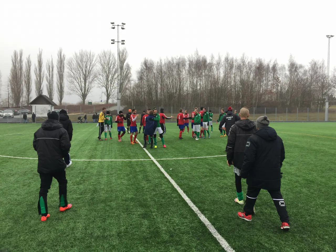 Årets första träningsmatch mot Vellinge IF slutade med förlust 1-4 (1-0).