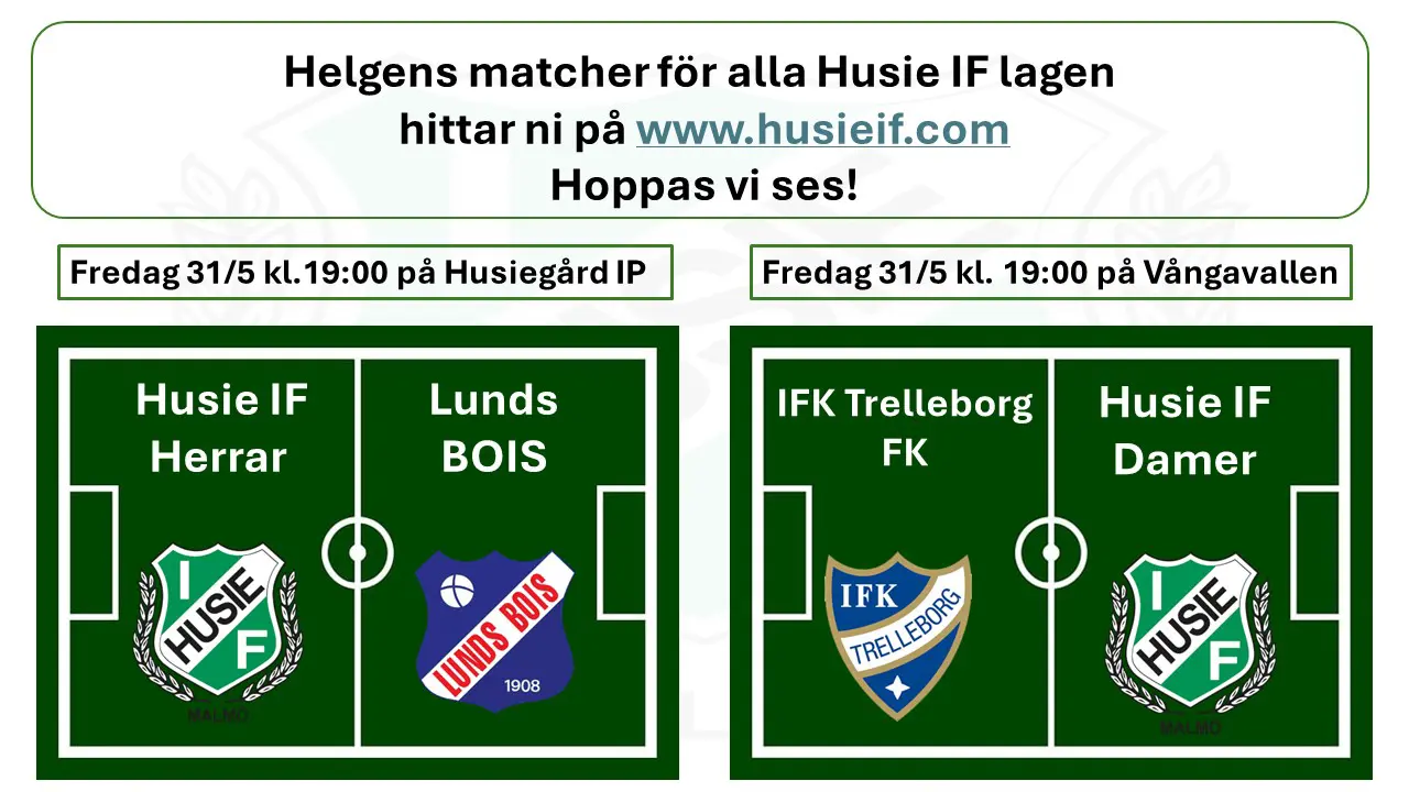 Husie IF 75 År 1949-2024!