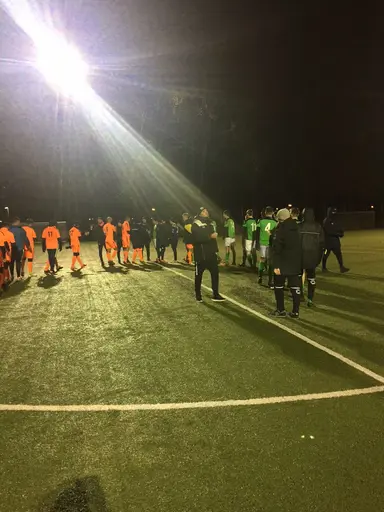 Ett ungt Husie tog ledningen två gånger i matchen mot Rosengårds FF, en av favoriterna i femman i år..