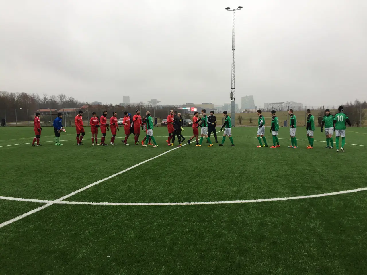 DM-bortamötet mot Ariana FC slutade 1-1 (1-0)