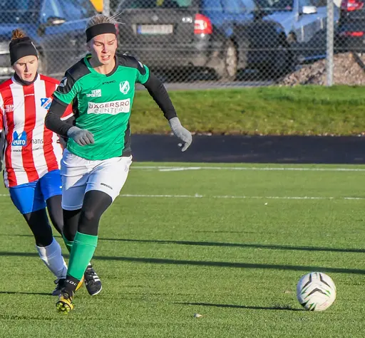 Från en träningsmatch mot Lunds BoIS - [foto Mats Borg]