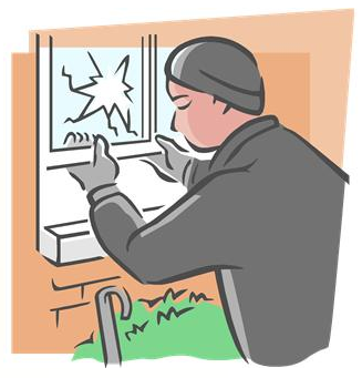Fega rånare tog våra saker från omklädningsrummet..