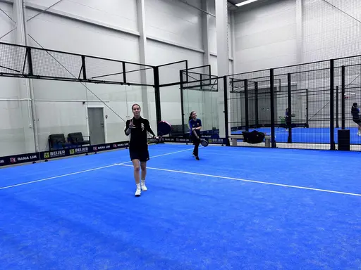 Fredagsmys på Norrlandspadel.