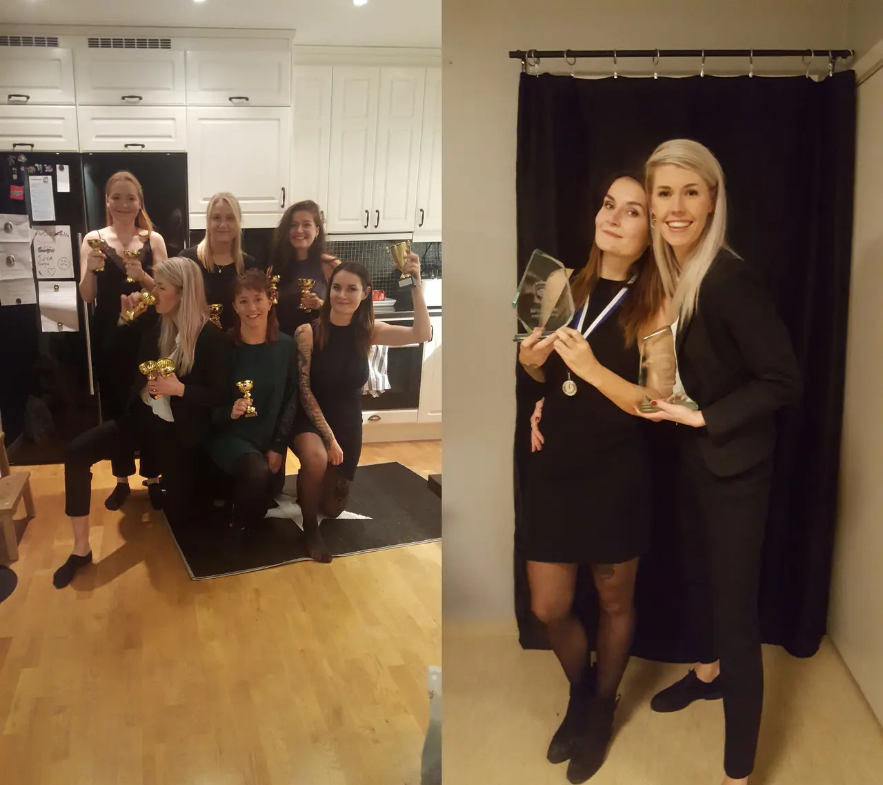 Här har vi årsfestens vinnare 2018 i damlaget..