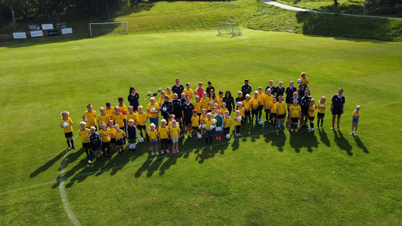 Spelare och ledare fotbollsskolan 2022