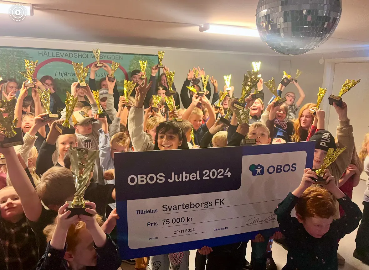 En härlig bild från barn och ungdomsgalan 2024.