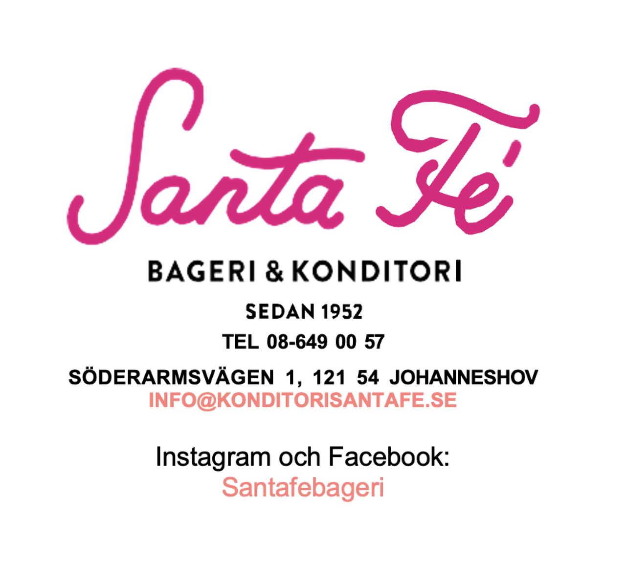 Bageri & Konditori Santa Fe