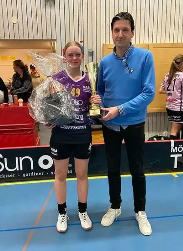 Härliga bilder från finalen (egna bilder samt bild från prisutdelningen från Hallands IBF)