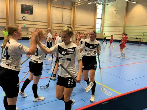 Träningsmatcher i Kungsbacka Sporthall