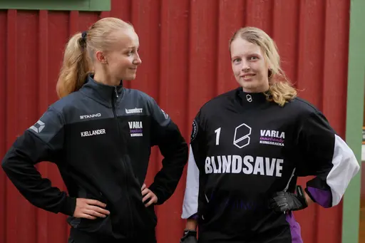 Emma Kjellander och Linda Magnusson. Foto: Martin Caverö