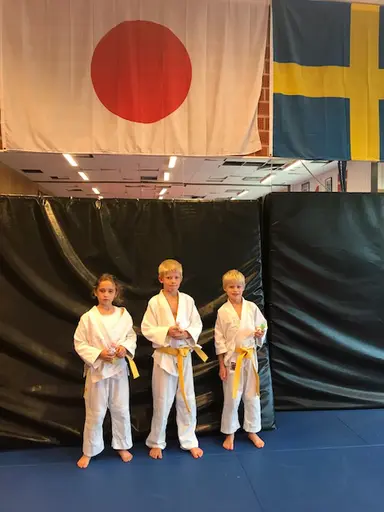 Elsa - bästa kämpe, Gustav - snabbast ippon, 4 sek, Nicola - snyggast kast