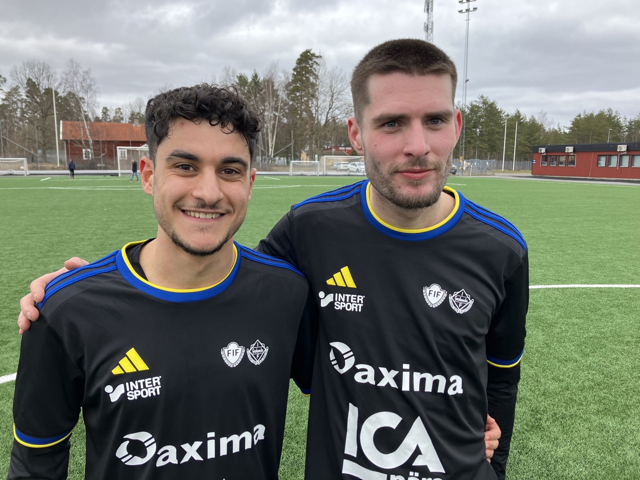 Nazmi Chihadeh och Lucas Fondin gjorde målen när Habo besegrades med 2-1. Bild: Mats Karlén