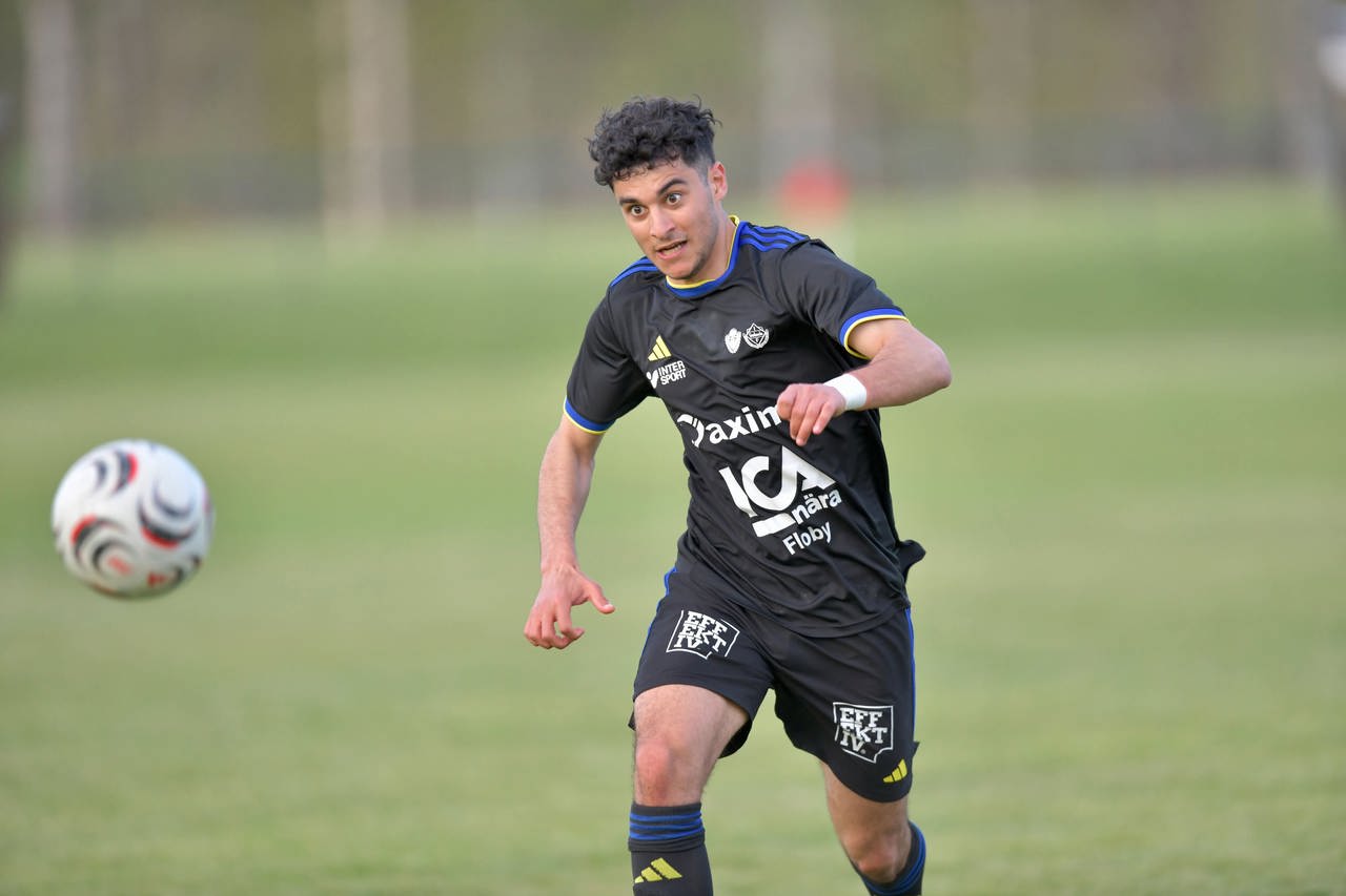 Nazmi Chihadeh utsågs till bästa spelare i Floby-Grolanda IF. Bilden tagen av Torgny Alström vid ett tidigare tillfälle.