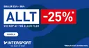 25 % på allt vid köp av två varor
