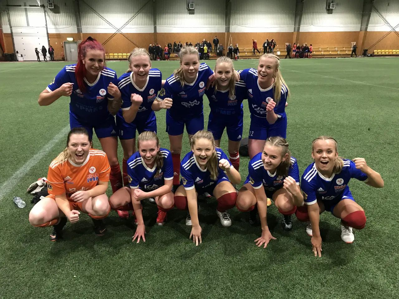 Laget i Nova Kicken