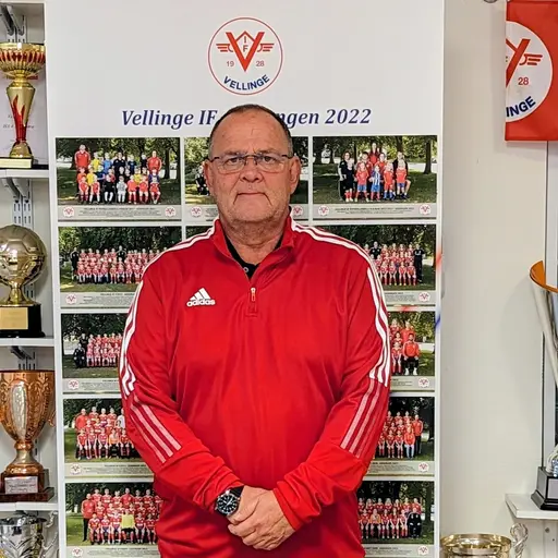 Från vänster: Bengt Månsson (Huvudtränare), Jörgen Eriksson (Assisterande tränare) och Hampus Forsén (Assisterande tränare)