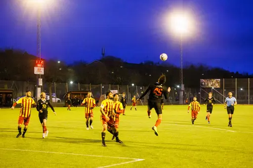 Bilder från matchen mot Syrianska. Fotograf David Jansson
