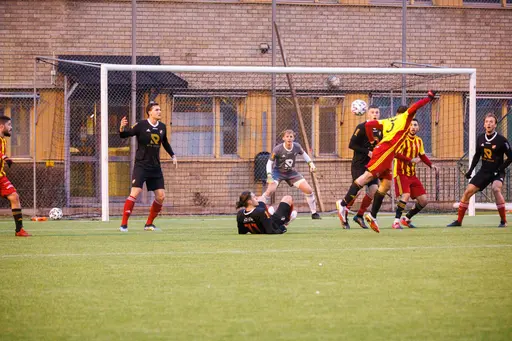 Bilder från matchen mot Syrianska. Fotograf David Jansson