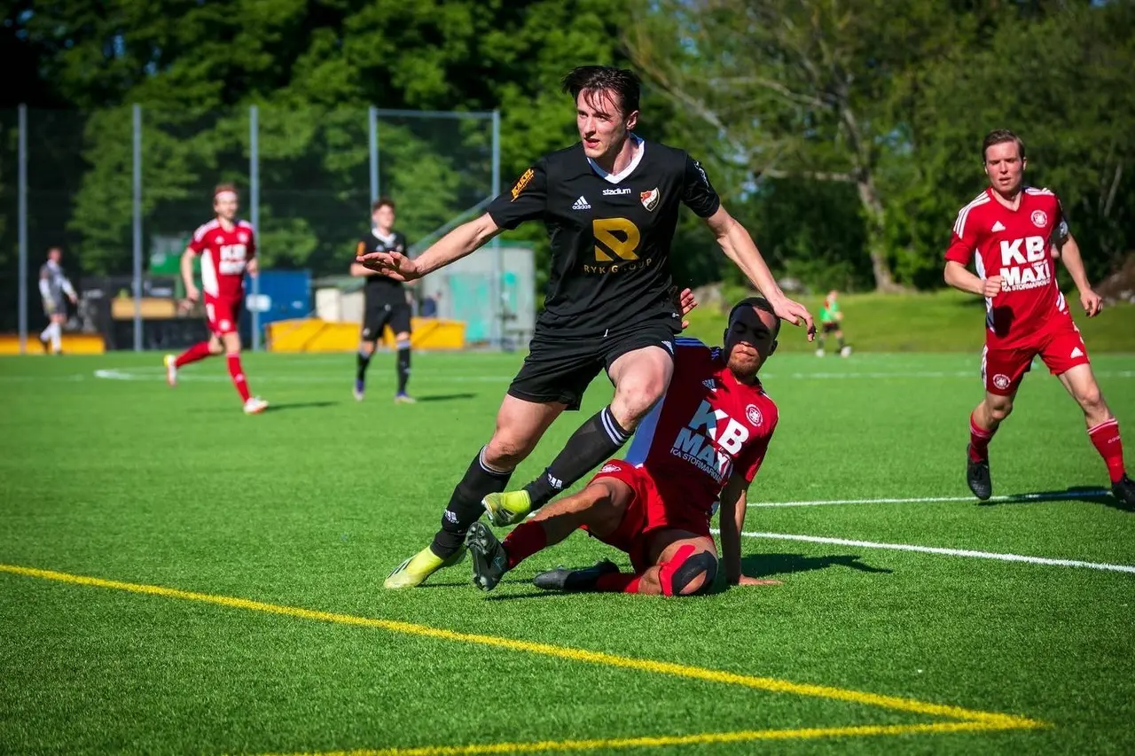 Bild från matchen mot KB i våras. Foto Mikael Jansson
