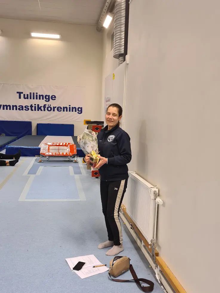 Annika avtackas av årsmötet