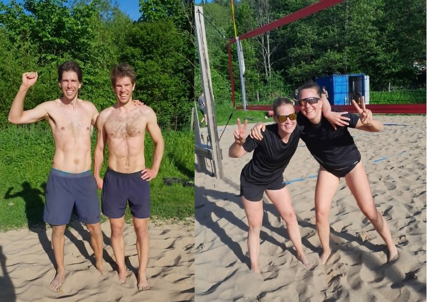 Segrare blev: Herr: Manne Norman / Mårten Norman (The Beach) Dam: Johanna Rönnblom / Amanda Norman (Beachbrothers BC)