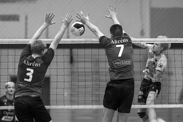 Rasmus och Dayan i stort Block