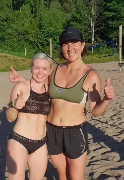 Gustav/Dario och Victoria/Margarita Victoria Jonsson / Margarita Nilsson (08 Beachvolley Club