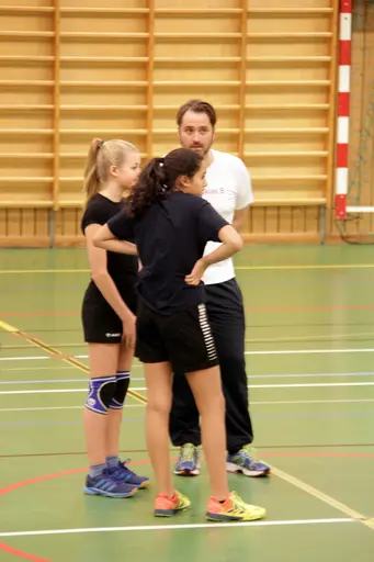 Några bilder från dagens provträning i Kulladals Sporthall.