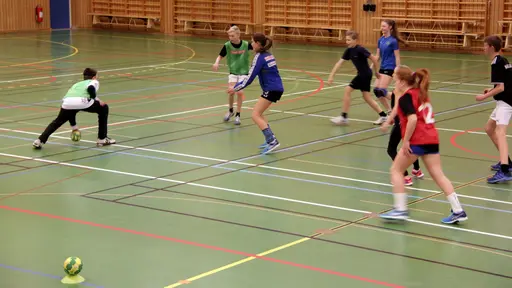 Några bilder från dagens provträning i Kulladals Sporthall.