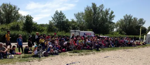 Många glada barn och ungdomar fick möjlighet att prova på vad Malmös idrottsföreningar har att erbjuda! Allt med Olympiska förtecken.