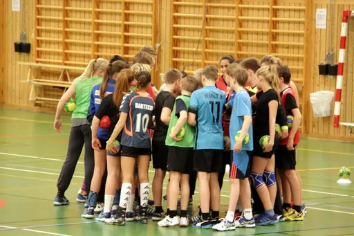 Några bilder från dagens provträning i Kulladals Sporthall.