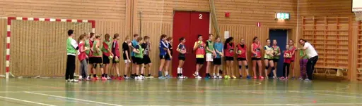 Några bilder från dagens provträning i Kulladals Sporthall.