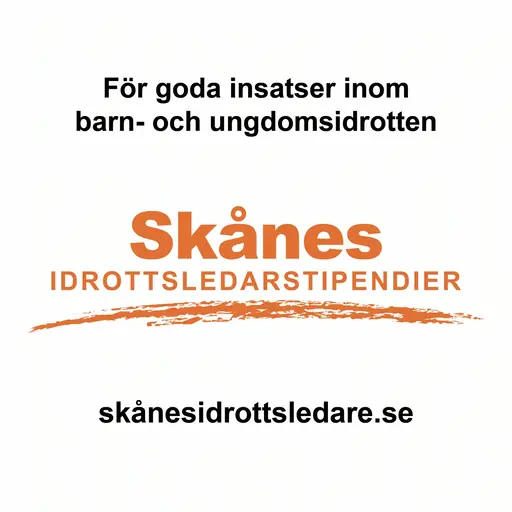 På bilden syns (från vänster): Amanda Larsson (Swedbank), Nicklas Beijer (Sportkonsulent), Hélène Girad (stipendiat) och Zijada Kudic (Swedbank)
