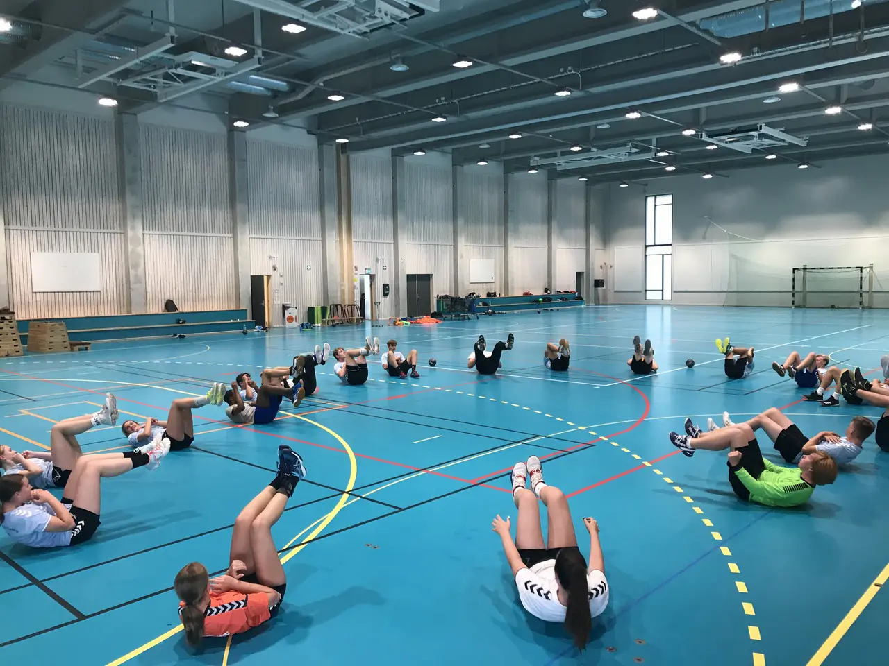 Vi ställer inte in träningen, vi ställer om träningen...