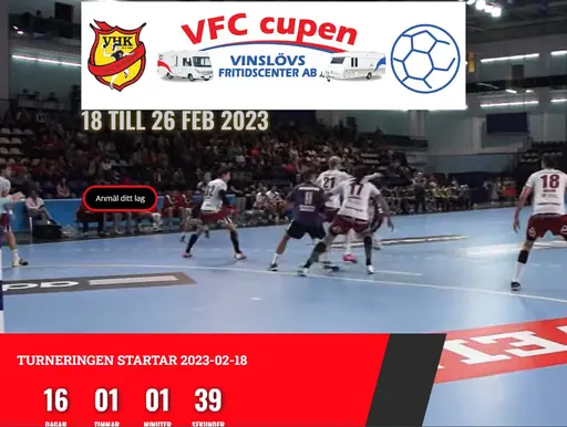 VFC Cupen startar den 18 februari