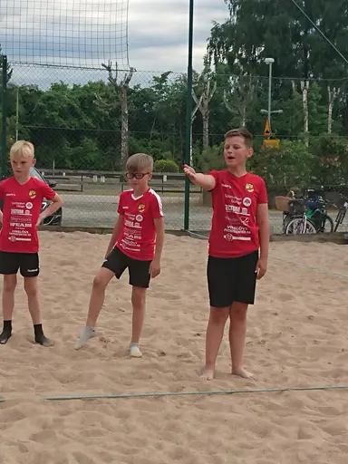 Även spel mot föräldrarna och en härlig grillkväll.