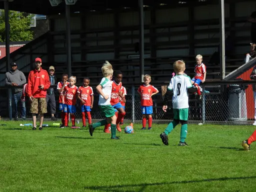 En match som vi hade kontrollen på tidigt, men där vi slappnade av på slutet och bjöd motståndarna på flera lätta tröstmål. Foto: Daniel Nunez