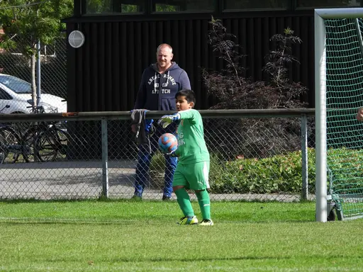 LB07 spelar bra och fint, men BK Flaggs P8:or visar större hunger. Till slut en klar seger för Kirsebergslaget. Foto: Daniel Nunez