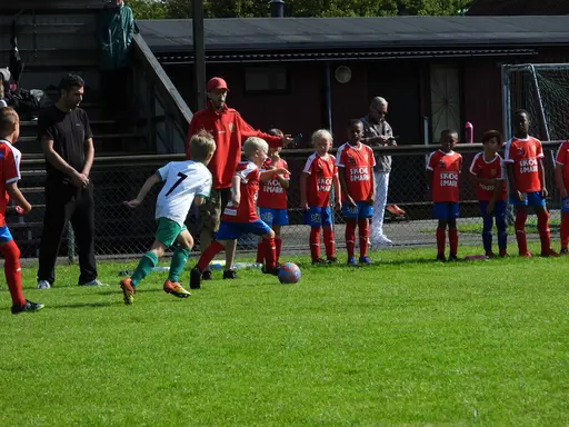 En match som vi hade kontrollen på tidigt, men där vi slappnade av på slutet och bjöd motståndarna på flera lätta tröstmål. Foto: Daniel Nunez
